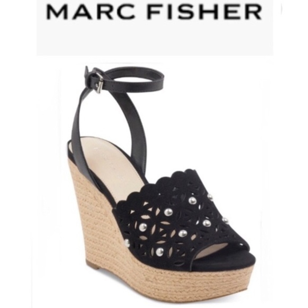 NWOT Marc Fisher espadrille wedges